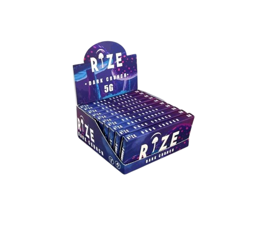 Rize Chocolate Bar Wholesale Dark Crunch 5g Rize Chocolate Bar Wholesale Dark Crunch 5g