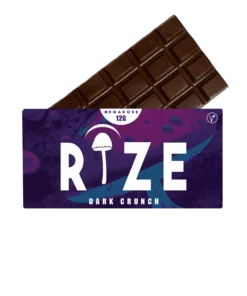 Rize Chocolate Bar – Dark Crunch Chocolate 12g